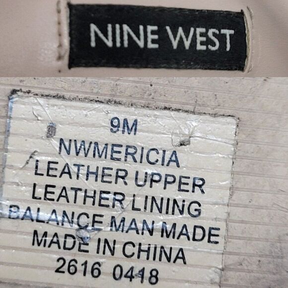 Nine West Metallic Silver Leather Formal Strappy Stiletto Heels 8 Glam NWMERICIA - Picture 2 of 14